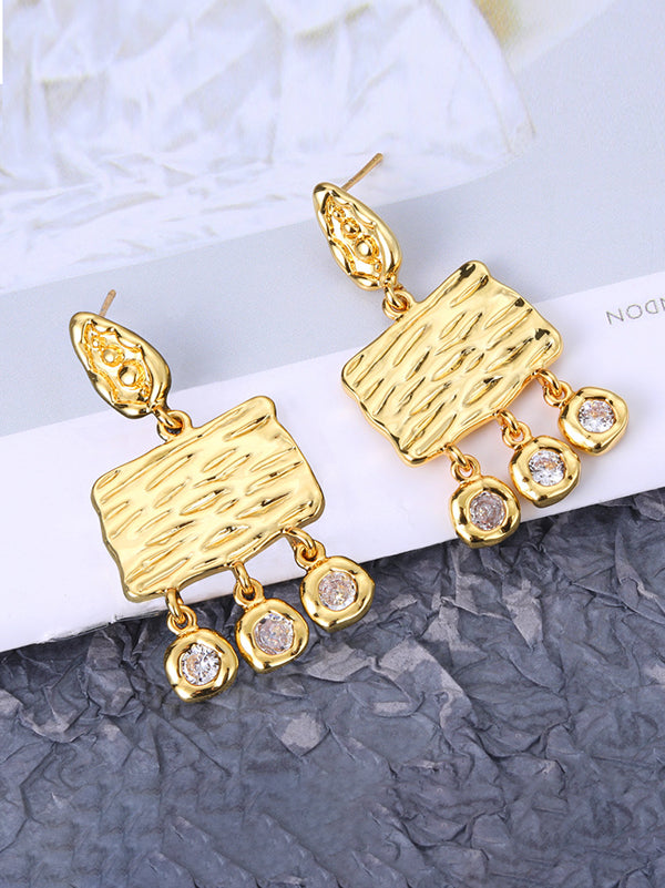 Textured Earrings Accessories