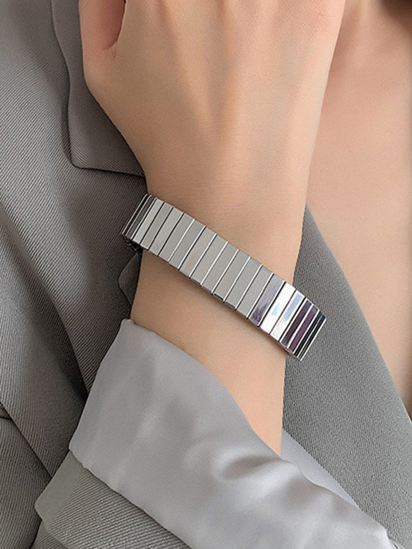 Elasticity Geometric Plain Bracelet Accessories