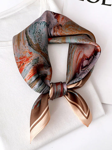 Printed Leisure Fashion Square Scarf