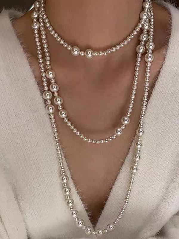 Imitation Pearls Necklaces Accessories