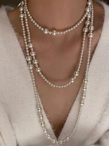 Imitation Pearls Necklaces Accessories