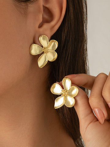 Flower Shape Earrings Accessories