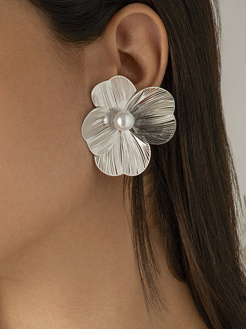 Flower Shape Earrings Accessories