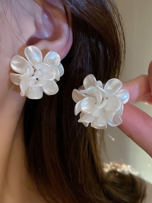 Flower Shape Earrings Accessories