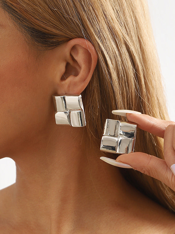 Geometric Earrings Accessories