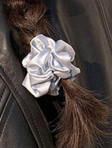 Elasticity Solid Color Scrunchy Hair Accessories