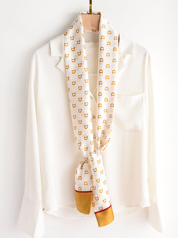 Letter Print Sun Protection Shawl&Scarf