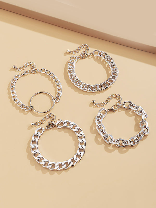 Original Cool Hollow Chains Bracelet