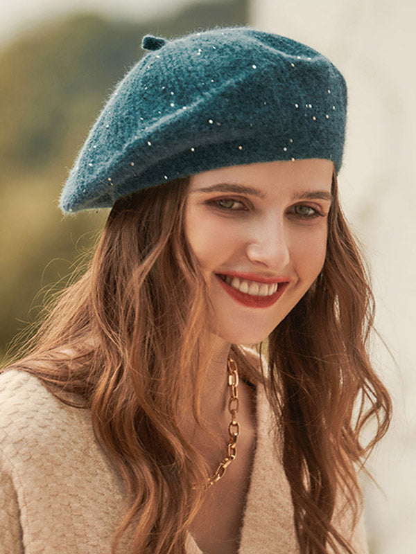 9 Colors Vintage Sequinned Bucket Hat