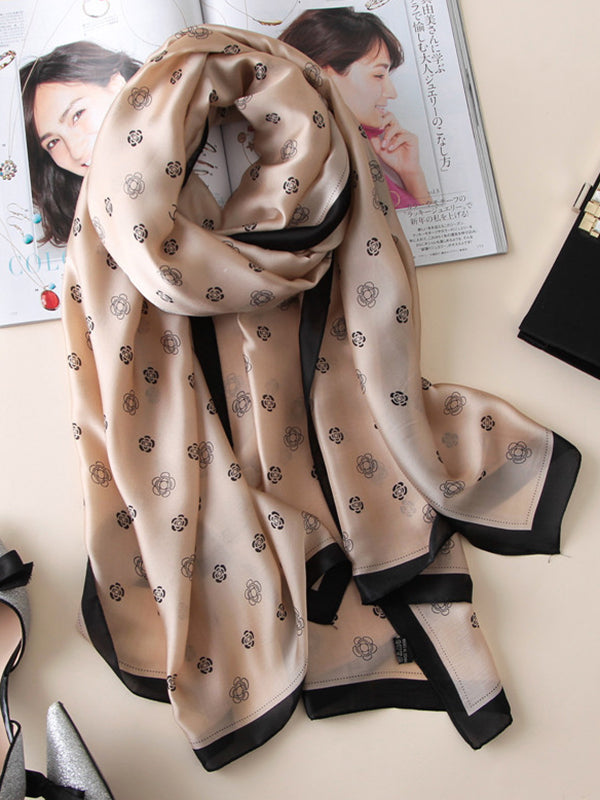 Floral Keep Warm Printed Wrap Scarf