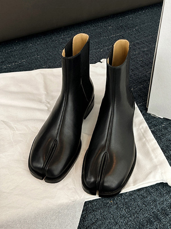 Split-Joint Split-Toe Chelsea Boots Boots