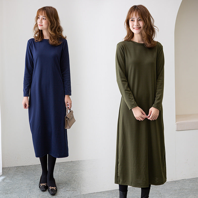 Japanese-inspired Dress | Generous Fit Dress | Knee-Length Dress