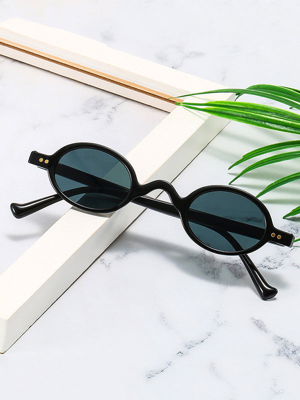 Geometric Sun Protection Sunglasses Accessories