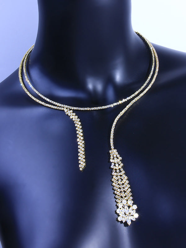 Statement Urban Rhinestone Necklaces Accessories