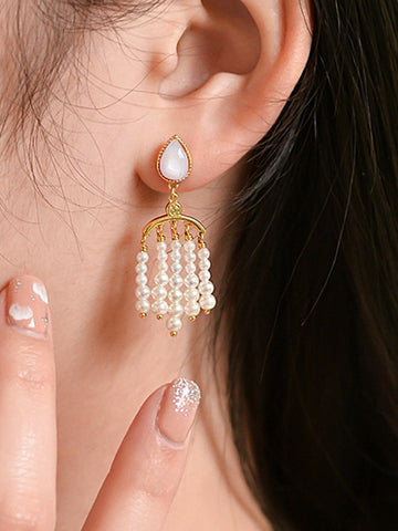 Original Elegant Tasseled Earrings Accessories