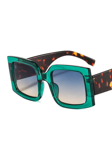 Geometric Sun-Protection Sunglasses Accessories