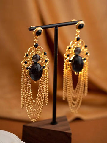 Tasseled Drop Earrings