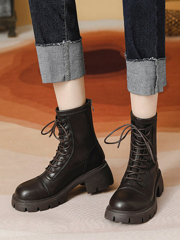 Lace-Up Split-Joint Dr. Martens Boots Boots