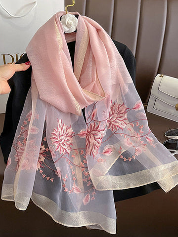 Embroidered Leisure Fashion Shawl&Scarf