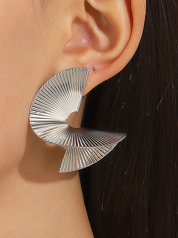 Asymmetric Geometric Earrings Accessories