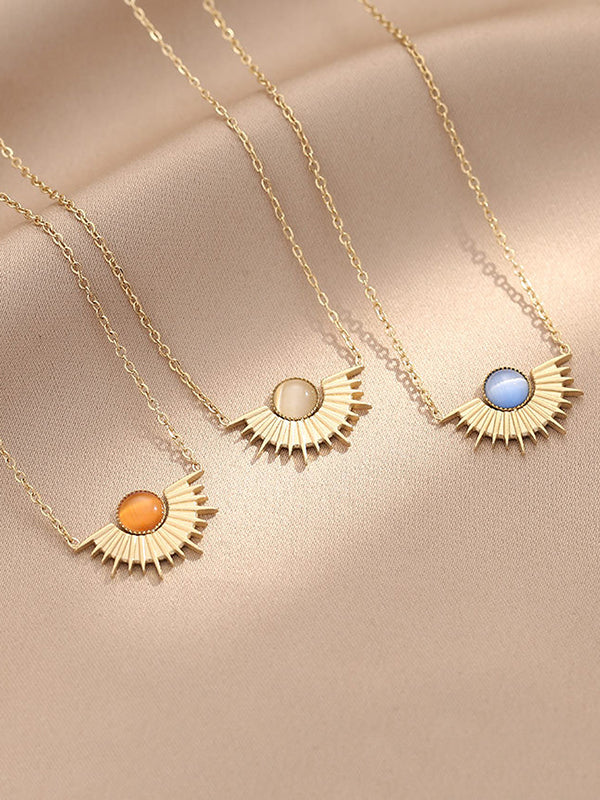 Geometric Rhinestone Classic Necklaces Accessories