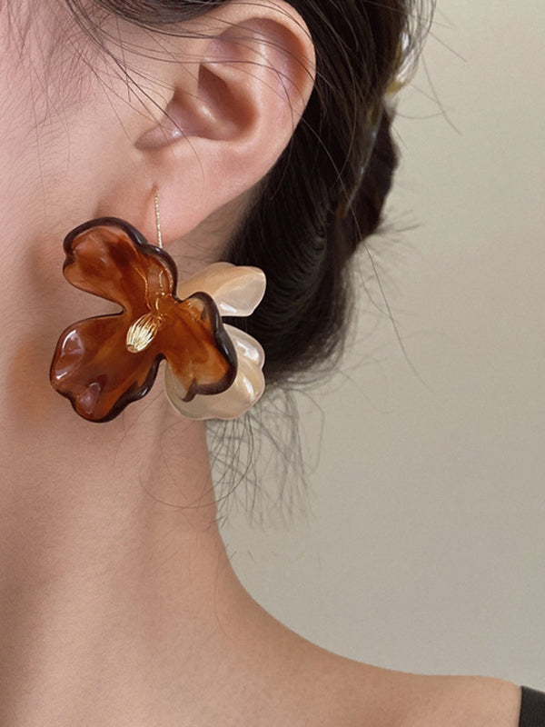 Flower Shape Earrings Accessories Eardrop