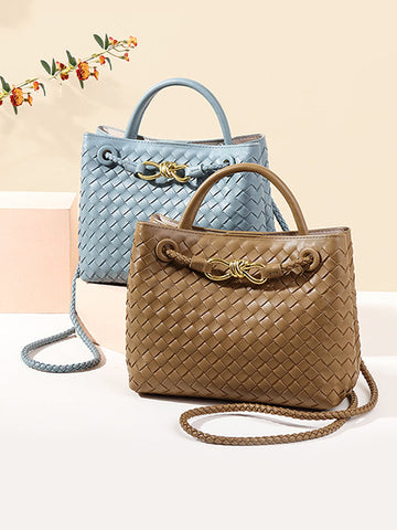 Split-Joint Woven Crossbody Bags Bags