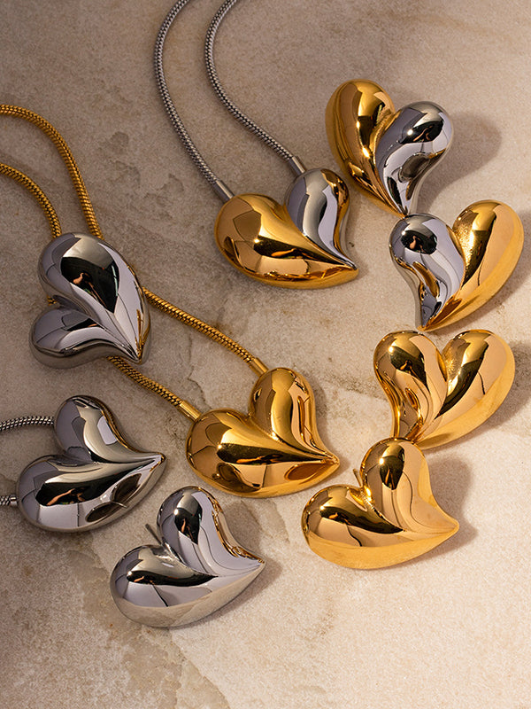 Chains Heart Shape Necklaces Accessories