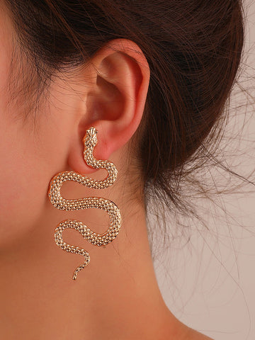 Snake Shape Earrings Accessories