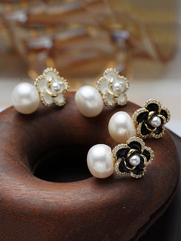 Flower Shape Earrings Accessories