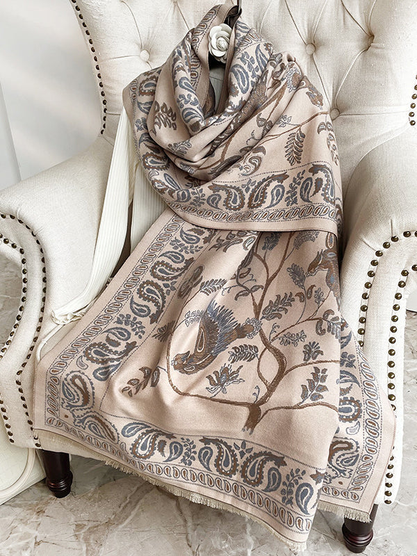 Animal Printed Keep Warm Shawl&Scarf