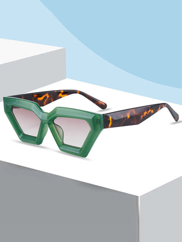 Sun-Protection Geometric Sunglasses Accessories