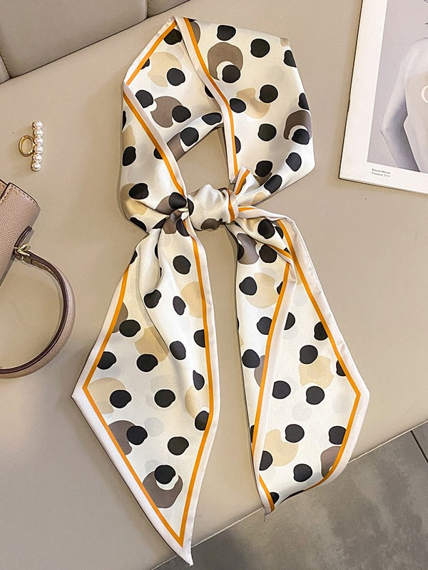 Contrast Color Polka-Dot Shawl&Scarf