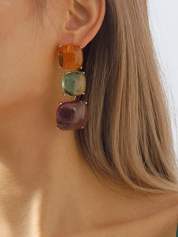 Geometric Earrings Accessories Drop Earrings