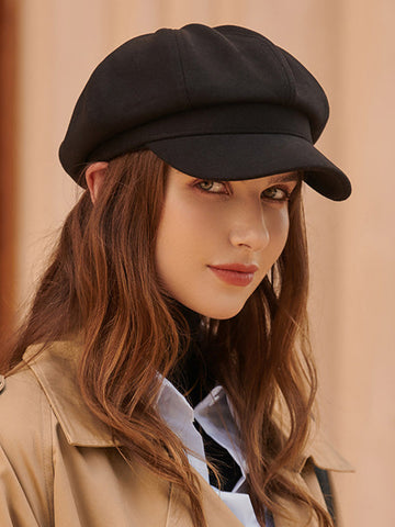 Simple 4 Colors Beret Hat