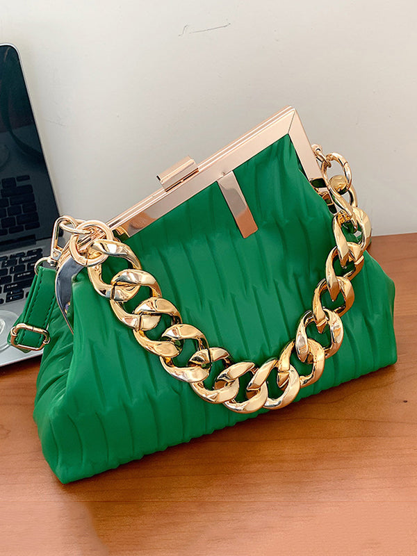 Stylish Chains PU Bags Accessories